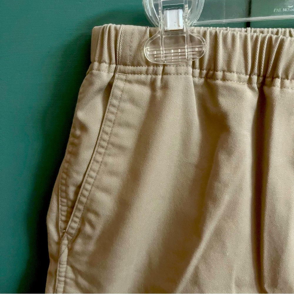 Lands End Tan Pull-on Shorts